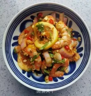 Make Spicy shrimp with lemon step 5