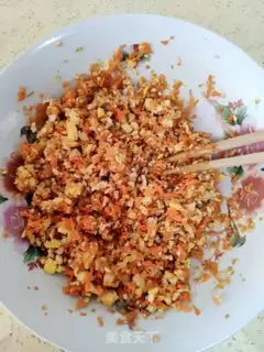 Make Carrot egg bag step 4