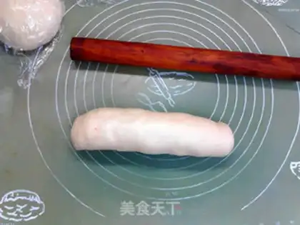 Make Peanut butter cheese, ham and yogurt roll step 17