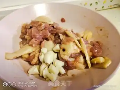 Make Meat-burned lentils step 0