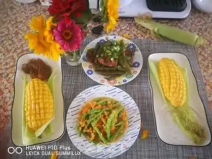 Make Corn buns and chopstick soybeans step 20