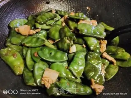 Make Meat-burned lentils step 7
