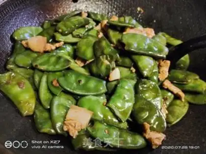 Make Meat-burned lentils step 8