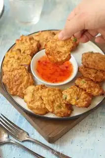 Make Thai fish cake step 7