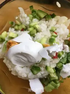 Make Salted egg rice step 5