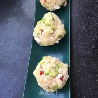 Make Salted egg rice step 7