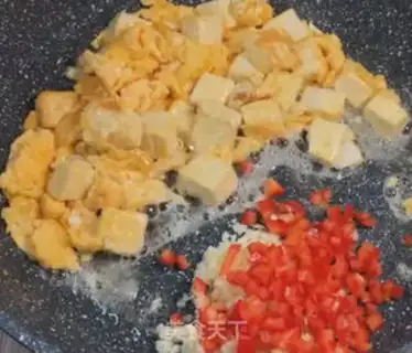 Make Eggs and tofu step 7
