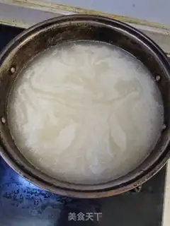 Make Corn congee step 1