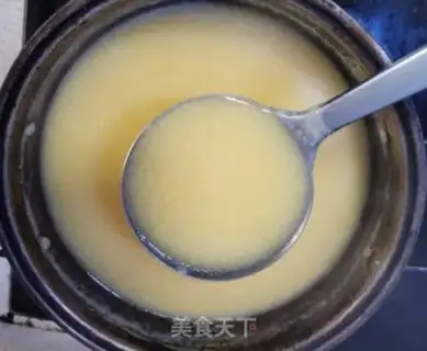 Make Corn congee step 2