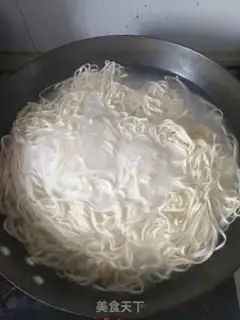 Make Ham intestinal pasta step 2