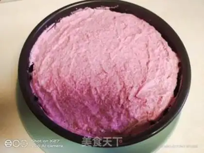 Make Flamingo mousse cake step 14