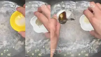 Make Solar egg noodles step 4