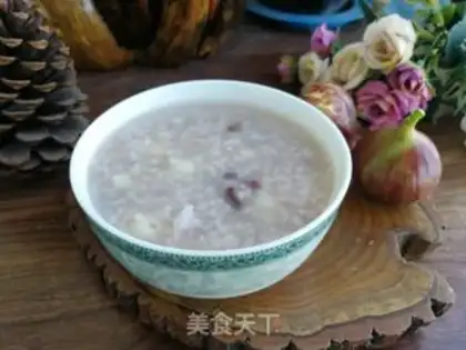 Make Red Bean Lotus Porridge step 2