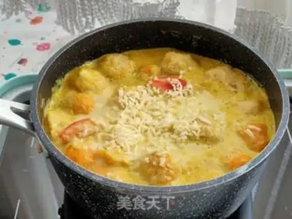 Make Cheese curry balls step 6