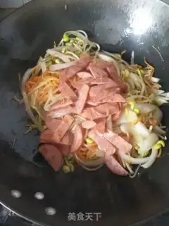 Make Ham intestinal pasta step 8