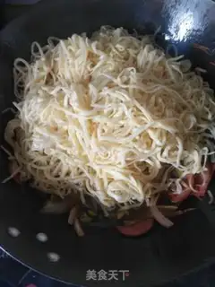 Make Ham intestinal pasta step 10
