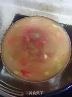 Make Tomato egg scissors step 3