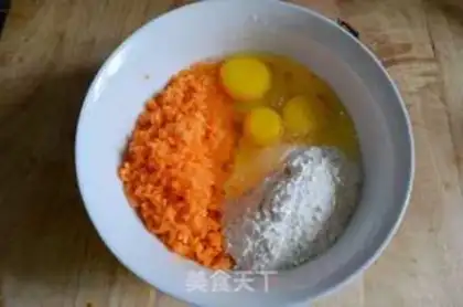 Make Egg carrots step 1