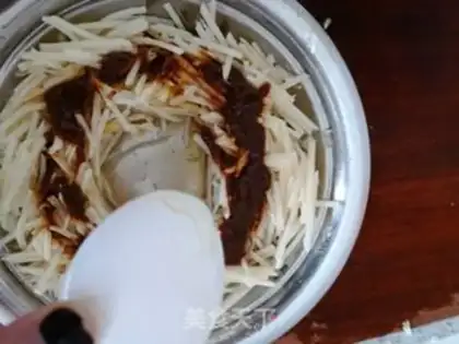 Make Steam potato sauce step 2