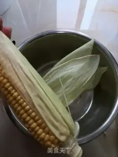 Make Cooking corn step 1