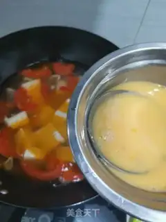 Make Tomato egg tofu soup step 6