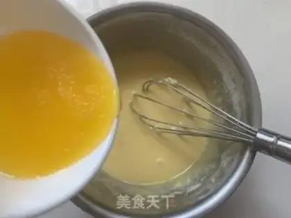 Make Red tea raisin and Madeleine step 2