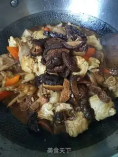 Make A chicken mushroom step 4