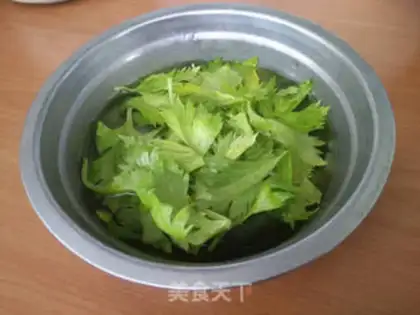 Make Celery carrots step 1