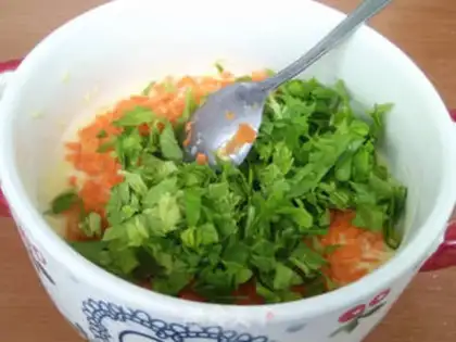 Make Celery carrots step 4