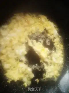 Make Egg fried rice step 1