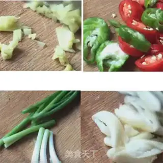 Make Scrambling fish step 2