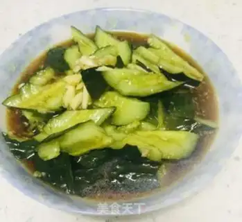 Make Garlic cucumber step 2