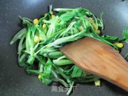 Make Corn pellets of fried chicken step 2