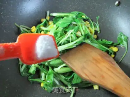 Make Corn pellets of fried chicken step 3