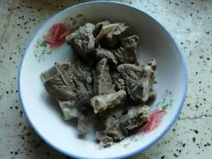 Make Snow toad bone soup step 1