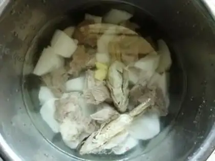 Make Snow toad bone soup step 3