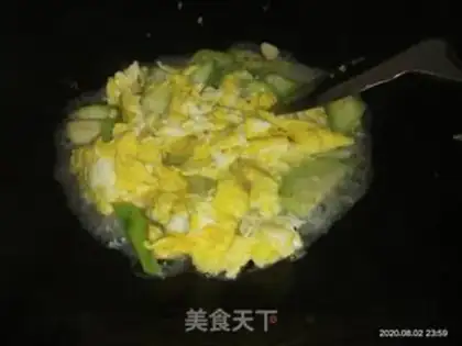 Make Smelt fried eggs step 3