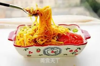 Make Spicy corn noodles step 8