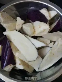 Make Sugar and eggplant step 0
