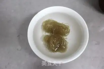 Make Duck blood fan soup step 2