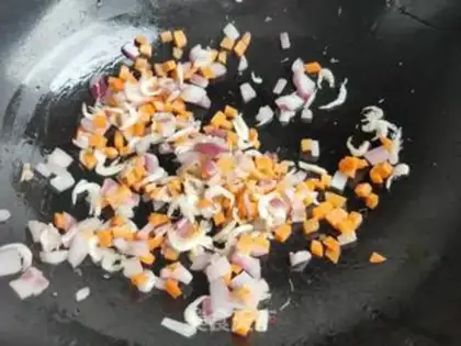 Make Three rice step 5