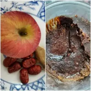 Make Apple black ginger date tea step 0