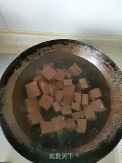 Make Duck blood fan soup step 2