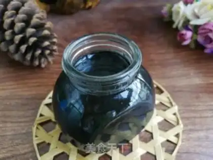 Make Homemade black sesame sauce step 4