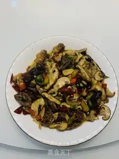Make Fried mushrooms step 6