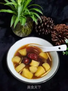 Make Apple black ginger date tea step 5