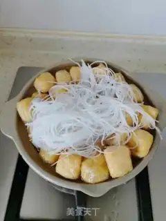 Make Duck blood fan soup step 6