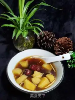 Make Apple black ginger date tea step 6
