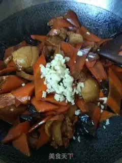 Make Fat carrots step 3