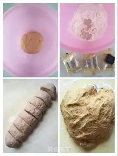 Make Old red sugar hair bun step 0